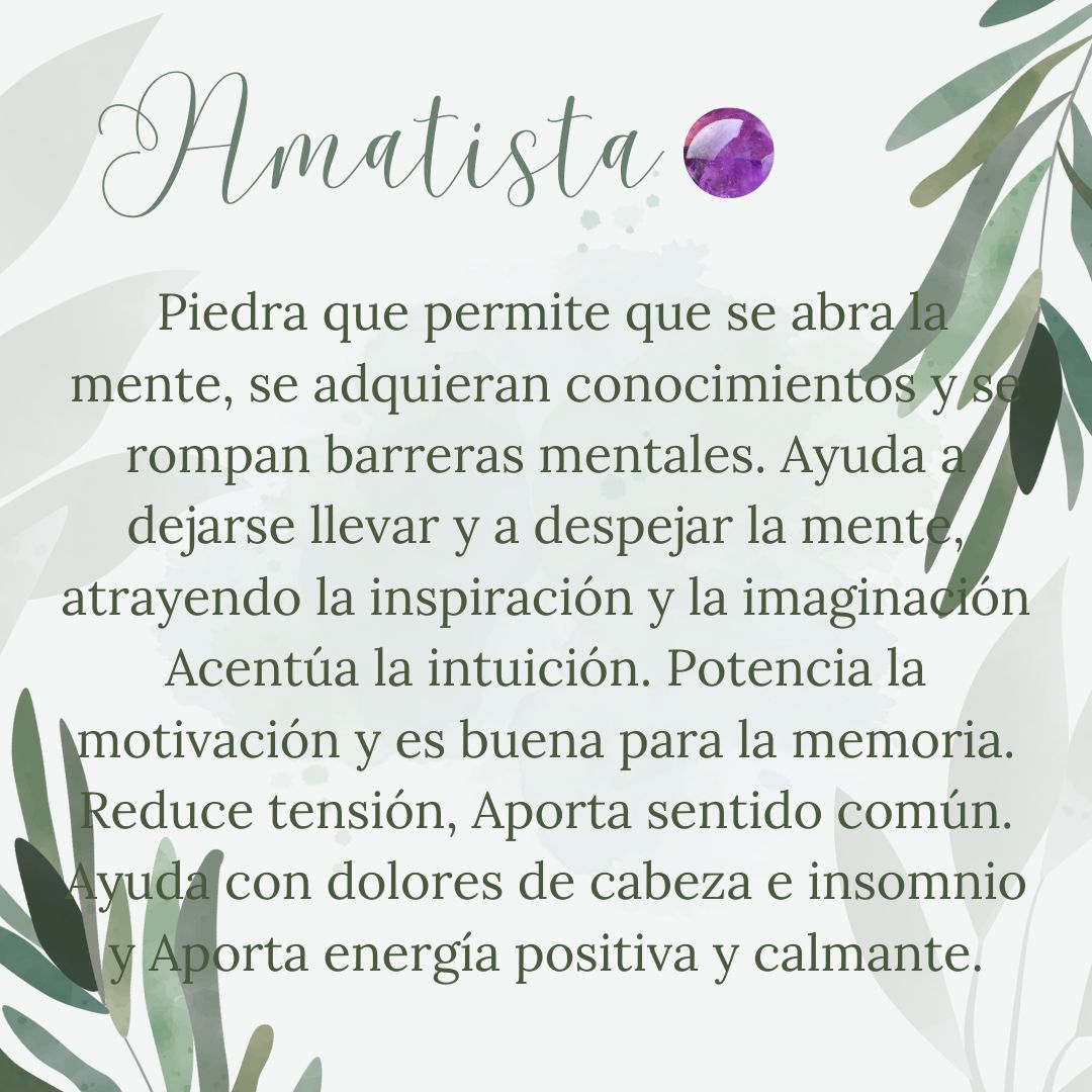 Pulsera Selene · Amatista