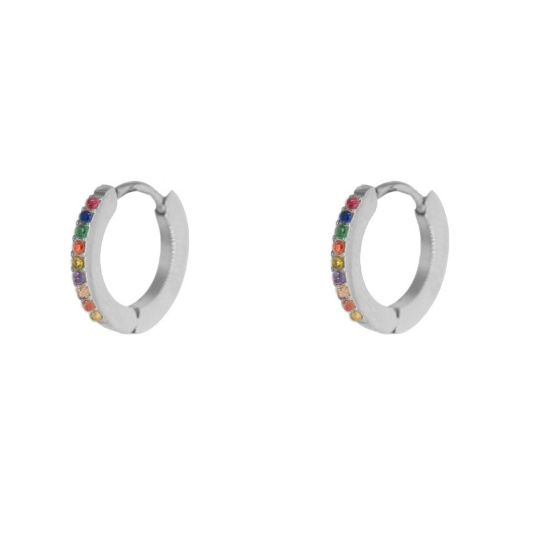 Aros Click Rainbow · Acero