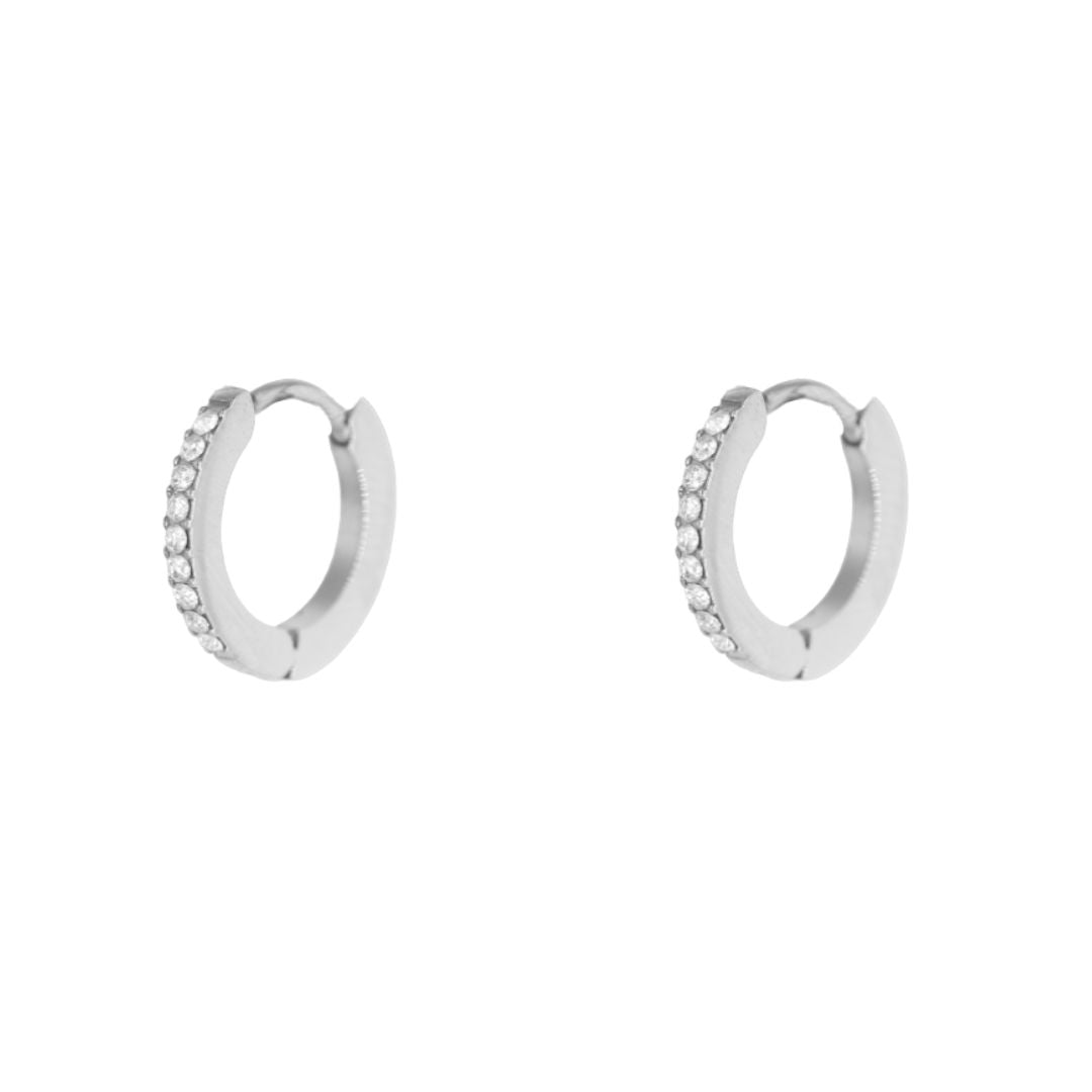 Aros Click&Shine en plata de ley · Al Vent
