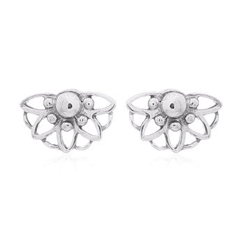 Pendientes Mandala Plata | Pendientes pequeños