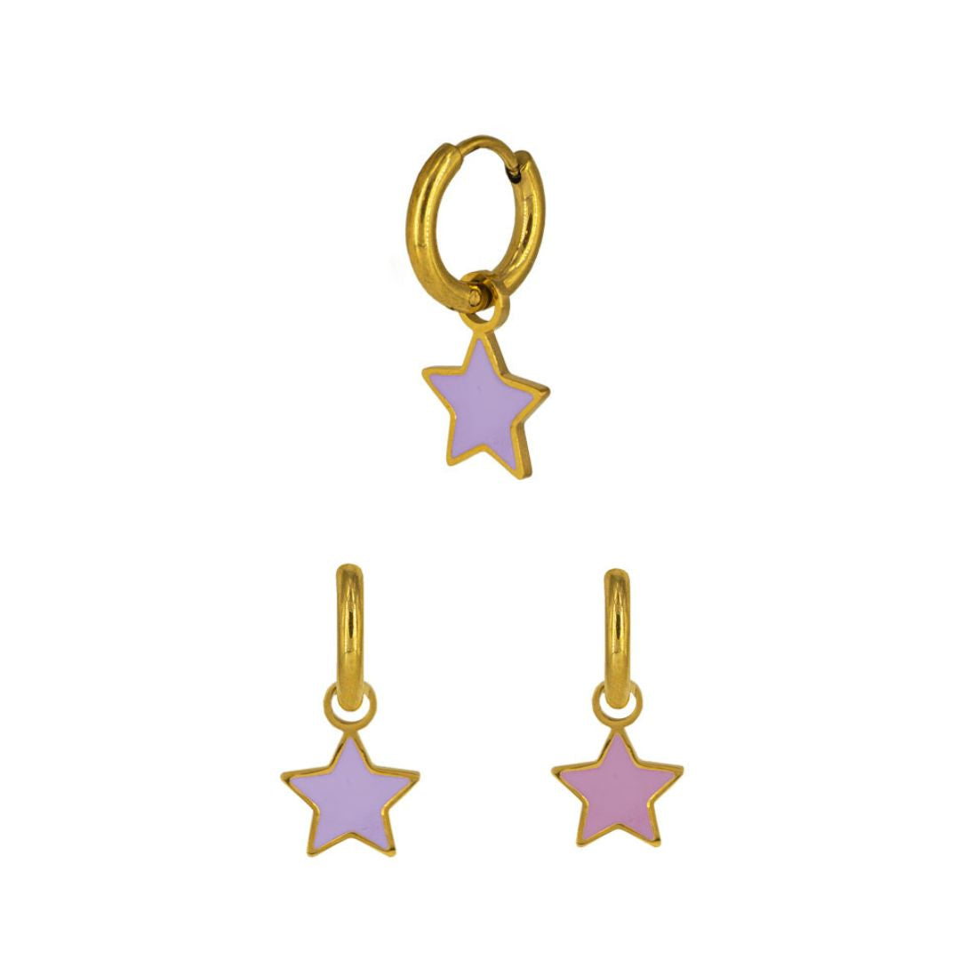 Aros de acero inoxidable | Pendientes de moda