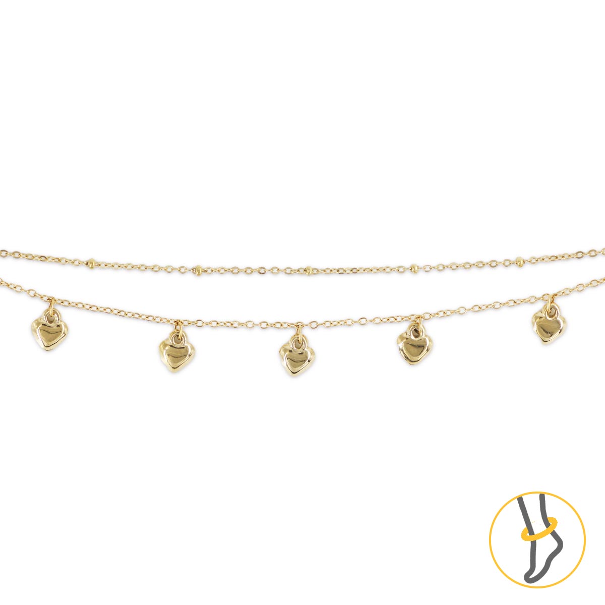 Brisa Plus Size Anklet 2 Colors