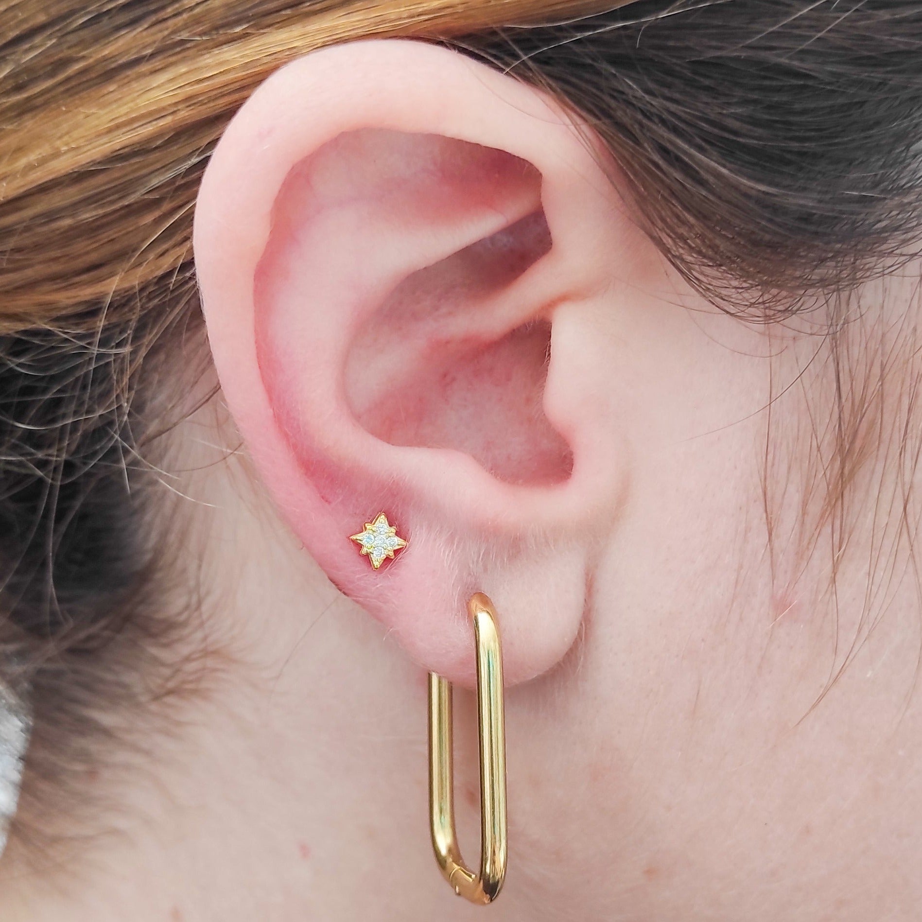 Pendientes Destello con circonitas | ALVENT