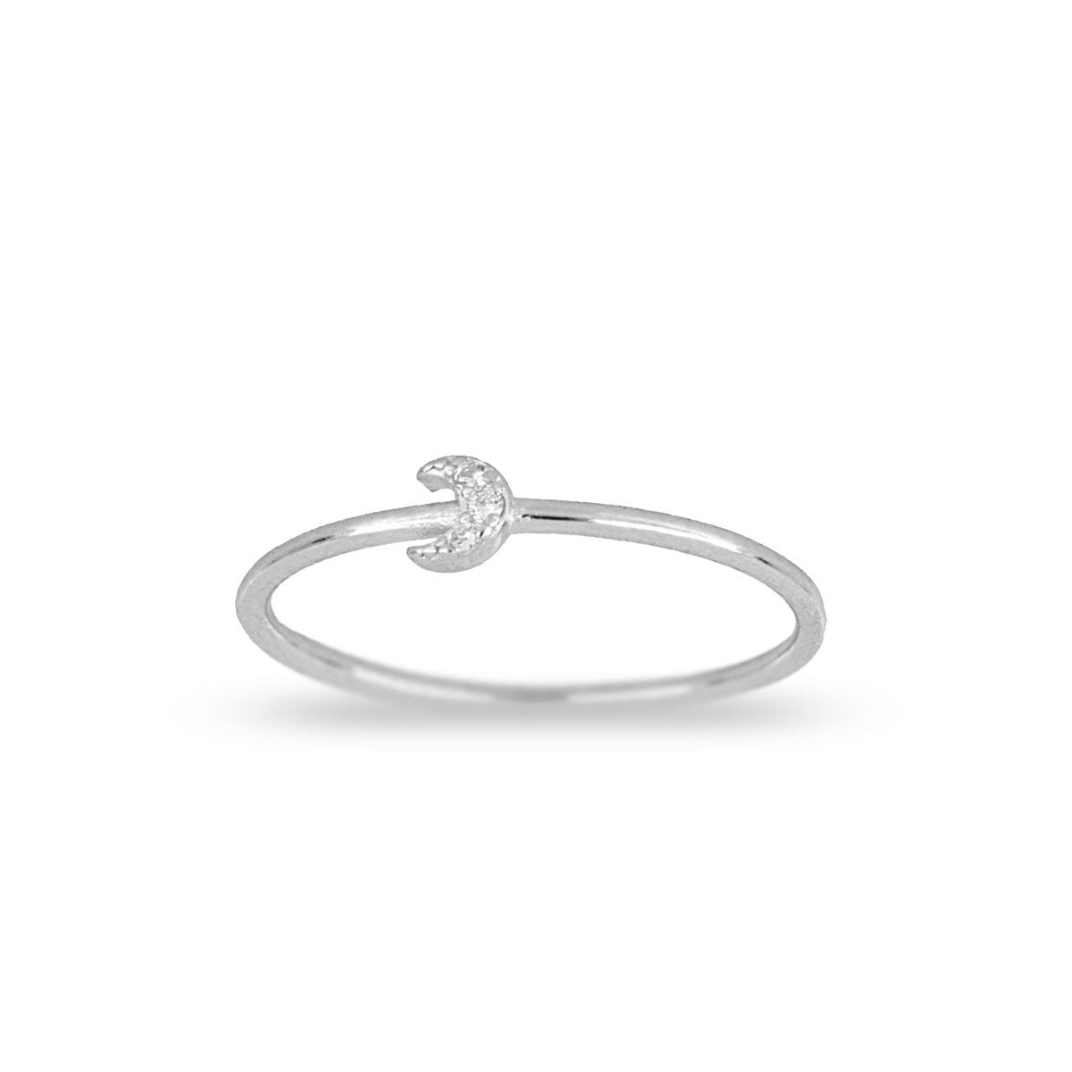 Anillo de plata Luna Shine | Anillos para mujer online | ALVENT