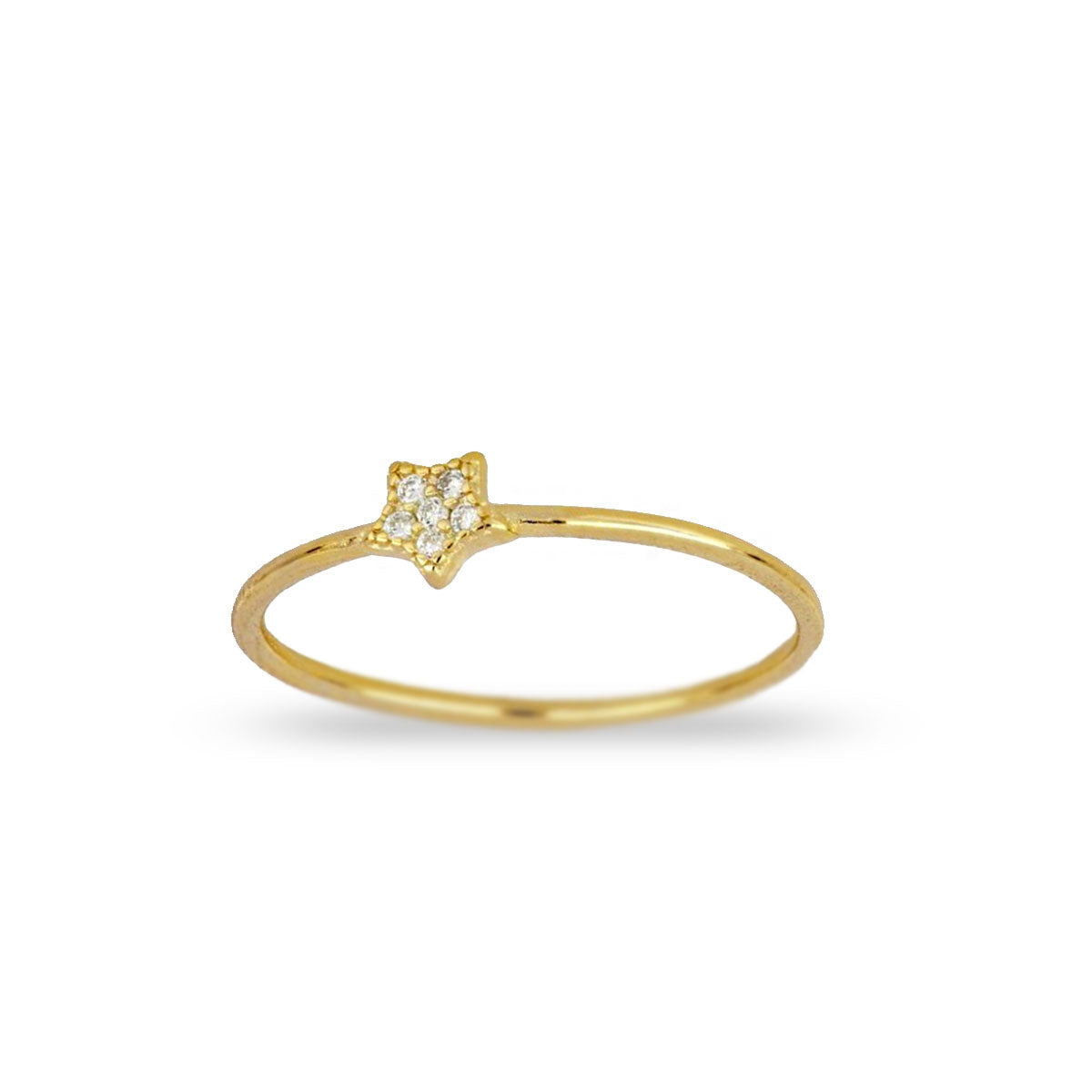Anillo de plata Estrella Shine | Anillos para mujer online | ALVENT