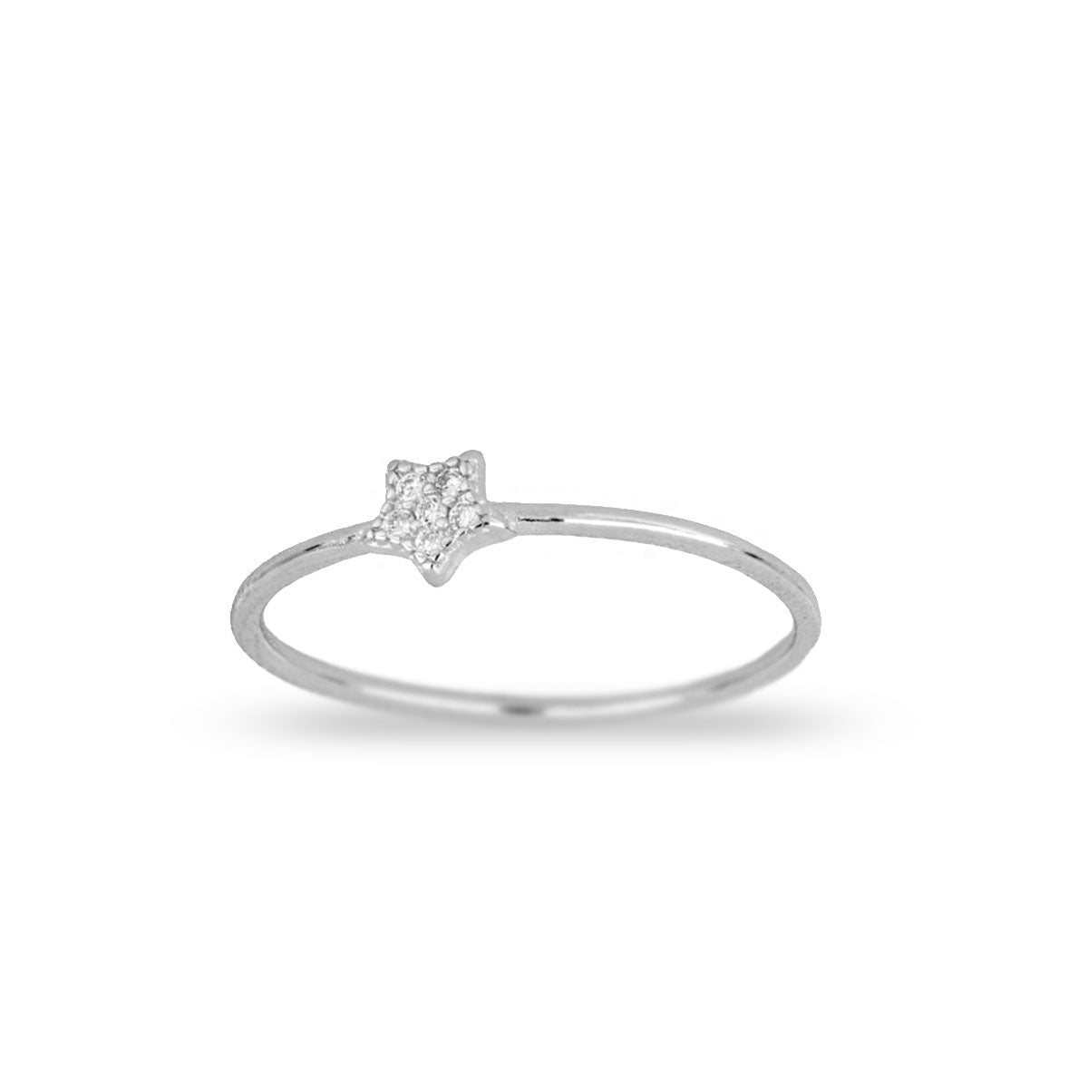 Anillo de plata Estrella Shine | Anillos para mujer online | ALVENT