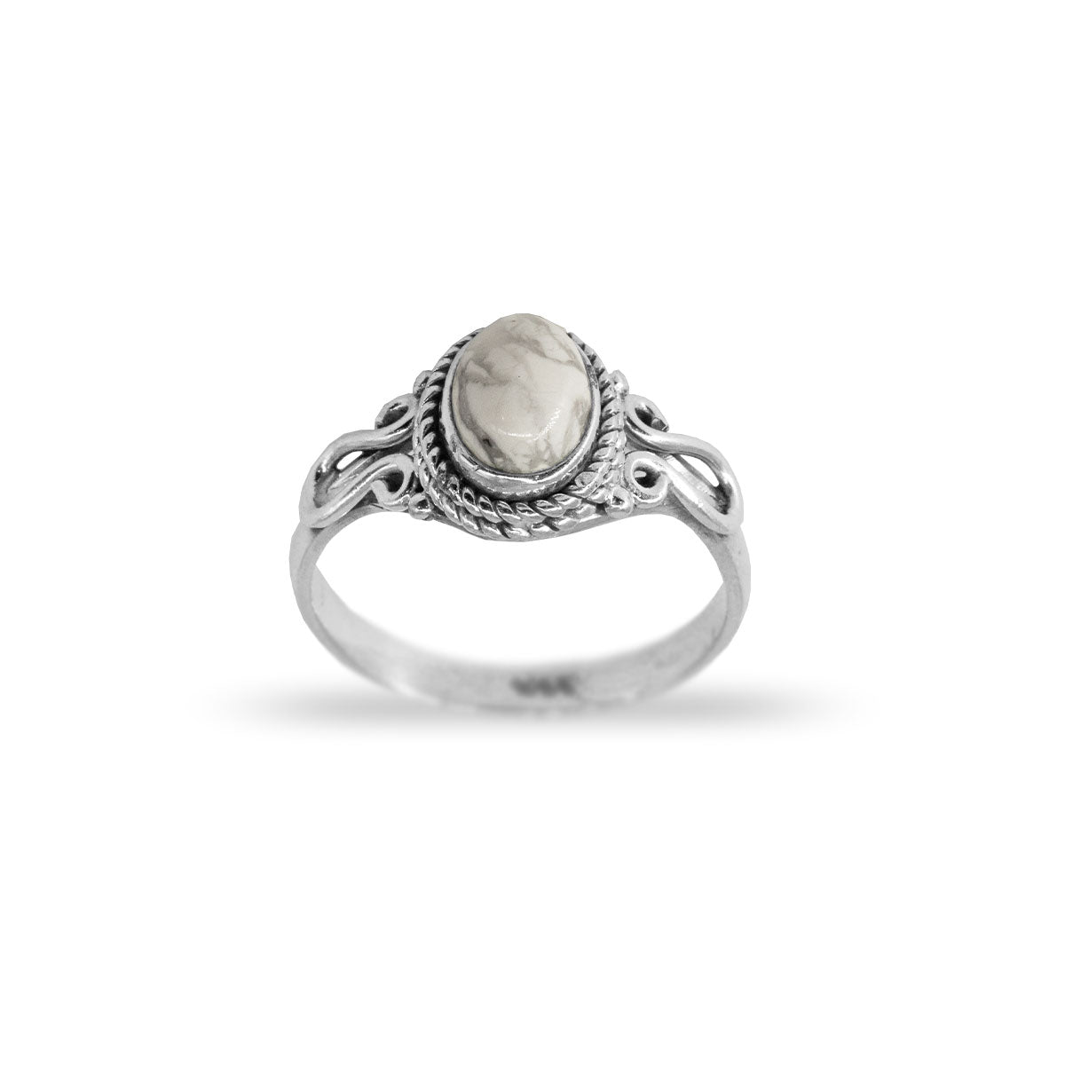 Anillo de plata con piedra Indira | Anillos para mujer - ALVENT