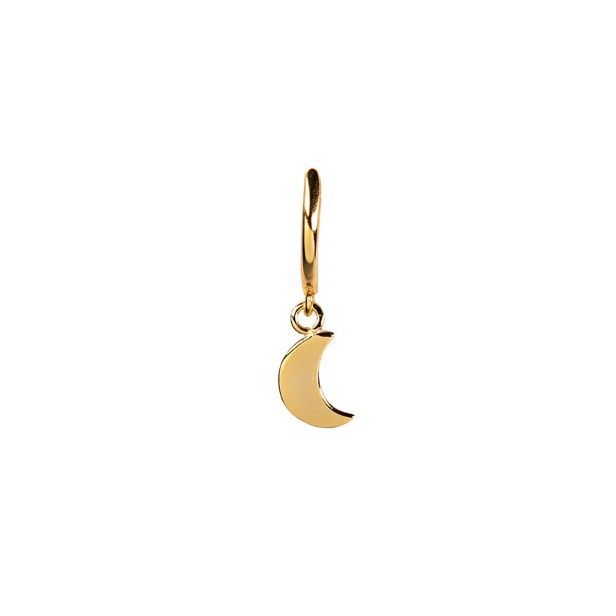 Aros Click&Charm Luna en plata de ley - Al Vent