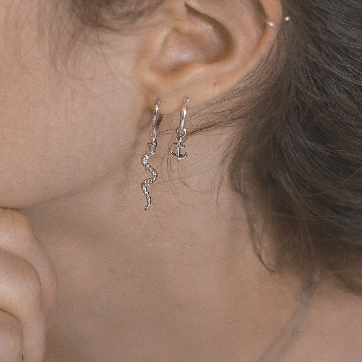 Aros Sailor en plata de ley · Al Vent