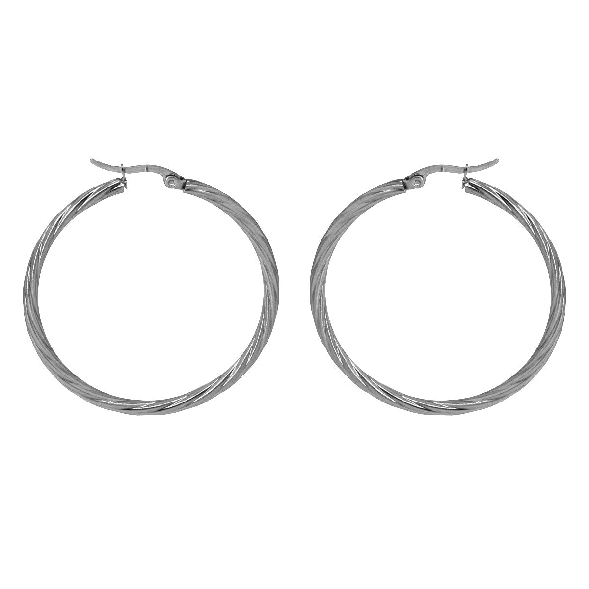 Aros de acero inoxidable | Pendientes de moda
