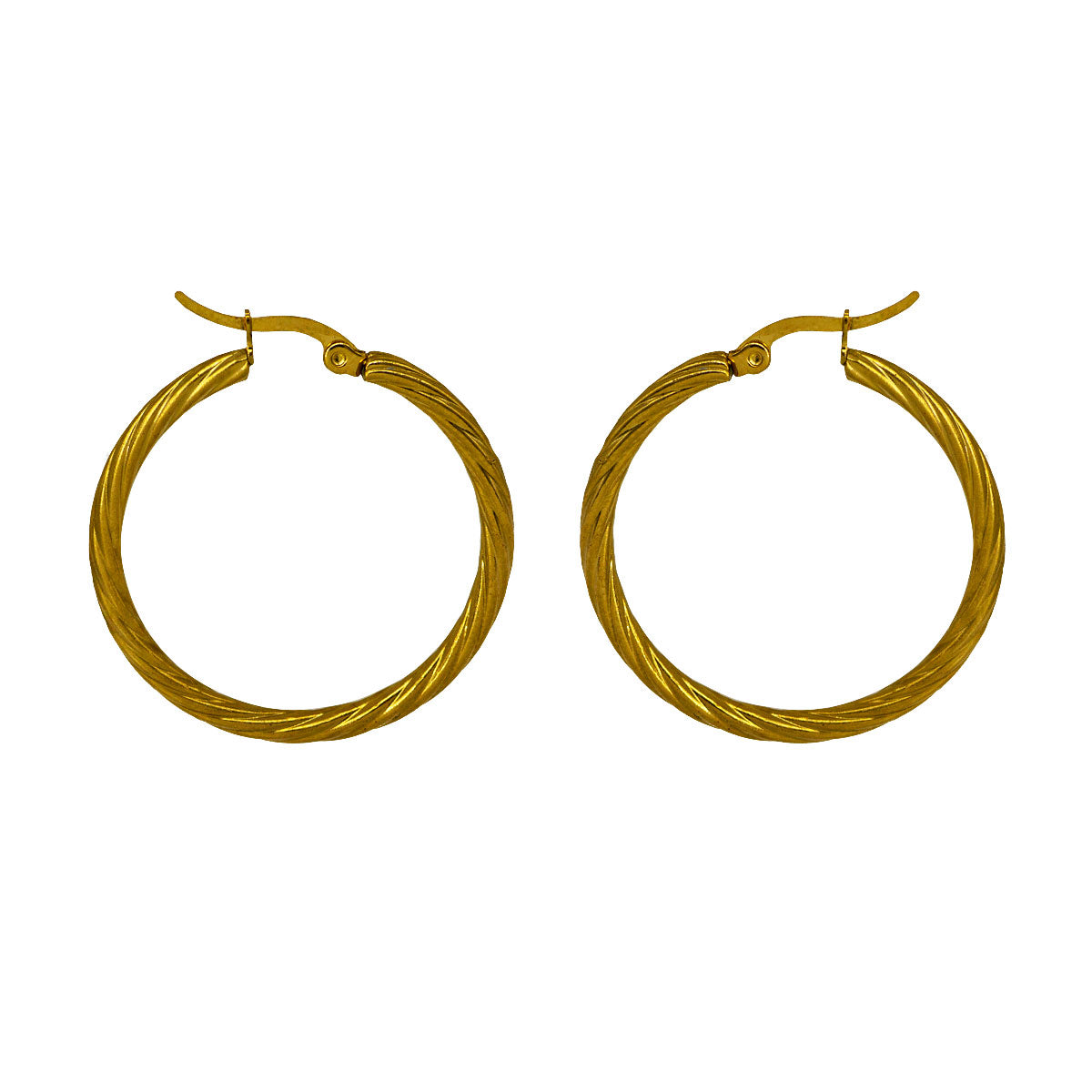 Aros de acero inoxidable | Pendientes de moda
