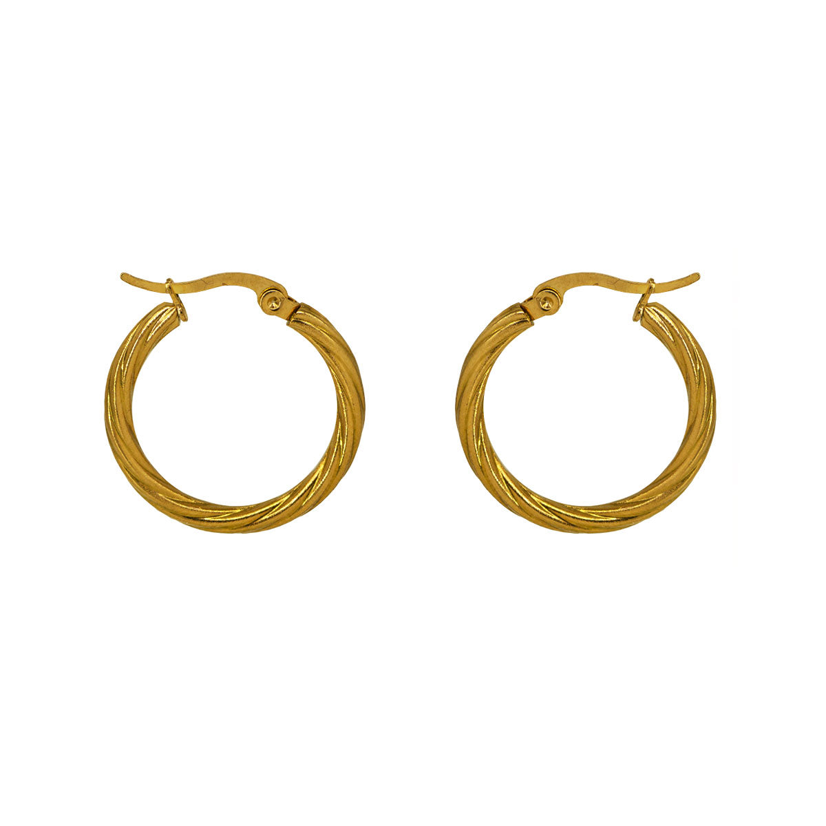 Aros de acero inoxidable | Pendientes de moda
