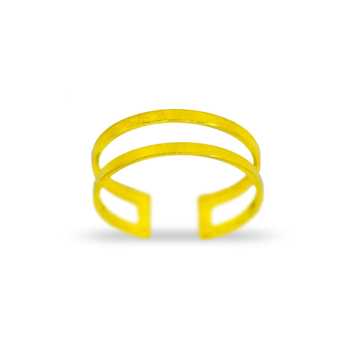 Anillo de plata ajustable Doble | Anillos online