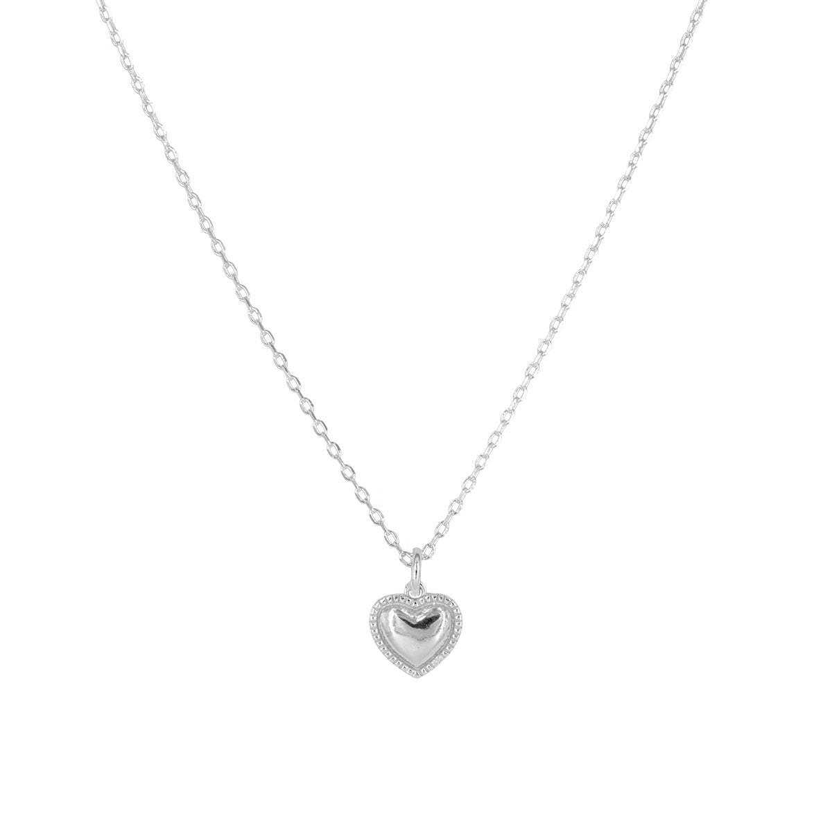 Collar Corazón · Plata