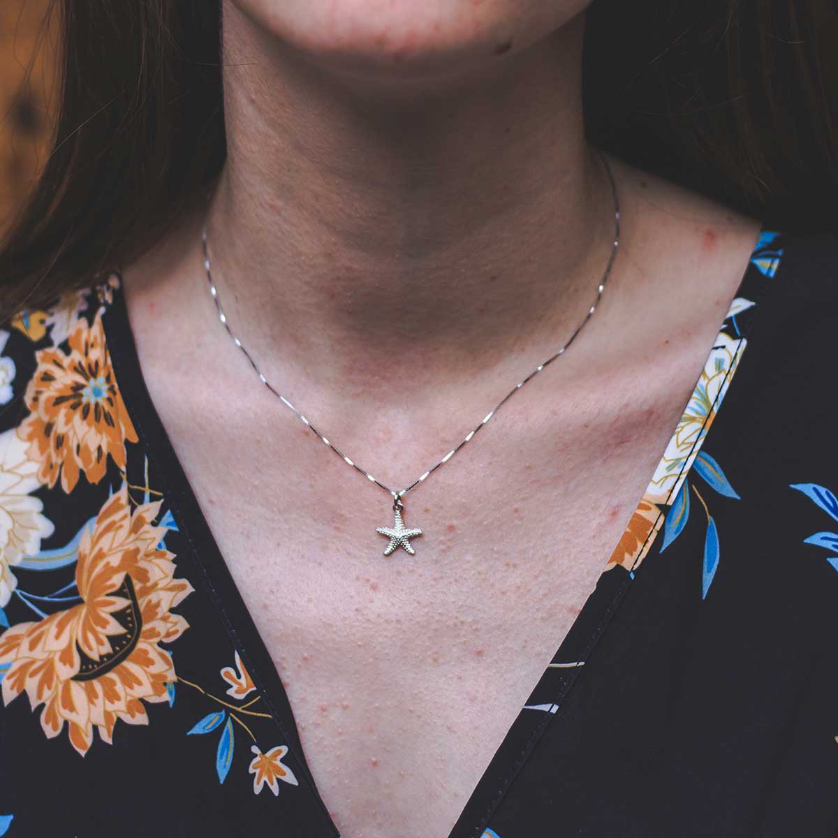 Collar Estrella Mar en plata de ley · Al Vent