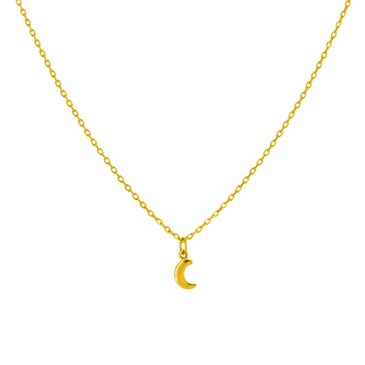 Collar Luna en plata de ley