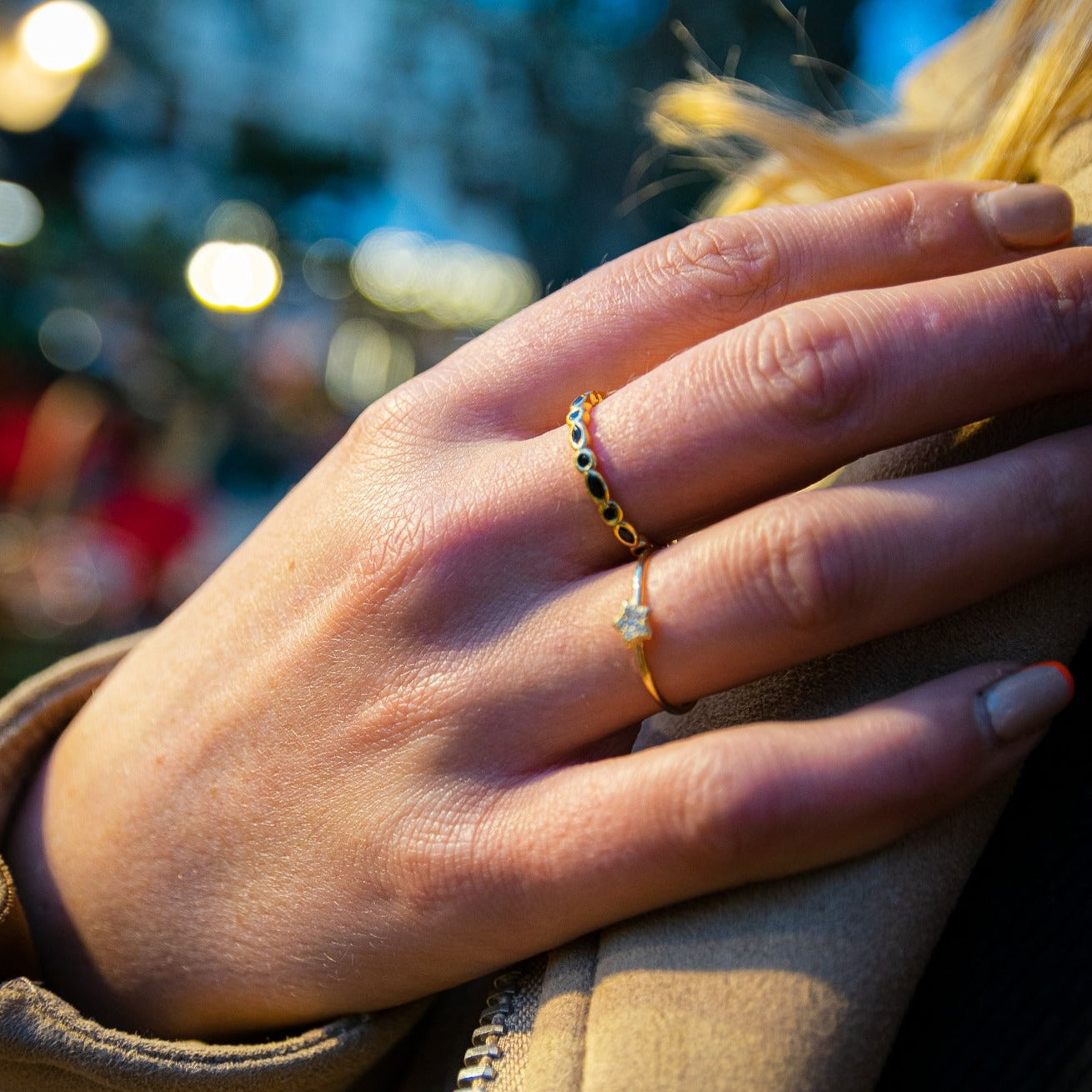 Anillo de plata Estrella Shine | Anillos para mujer online | ALVENT