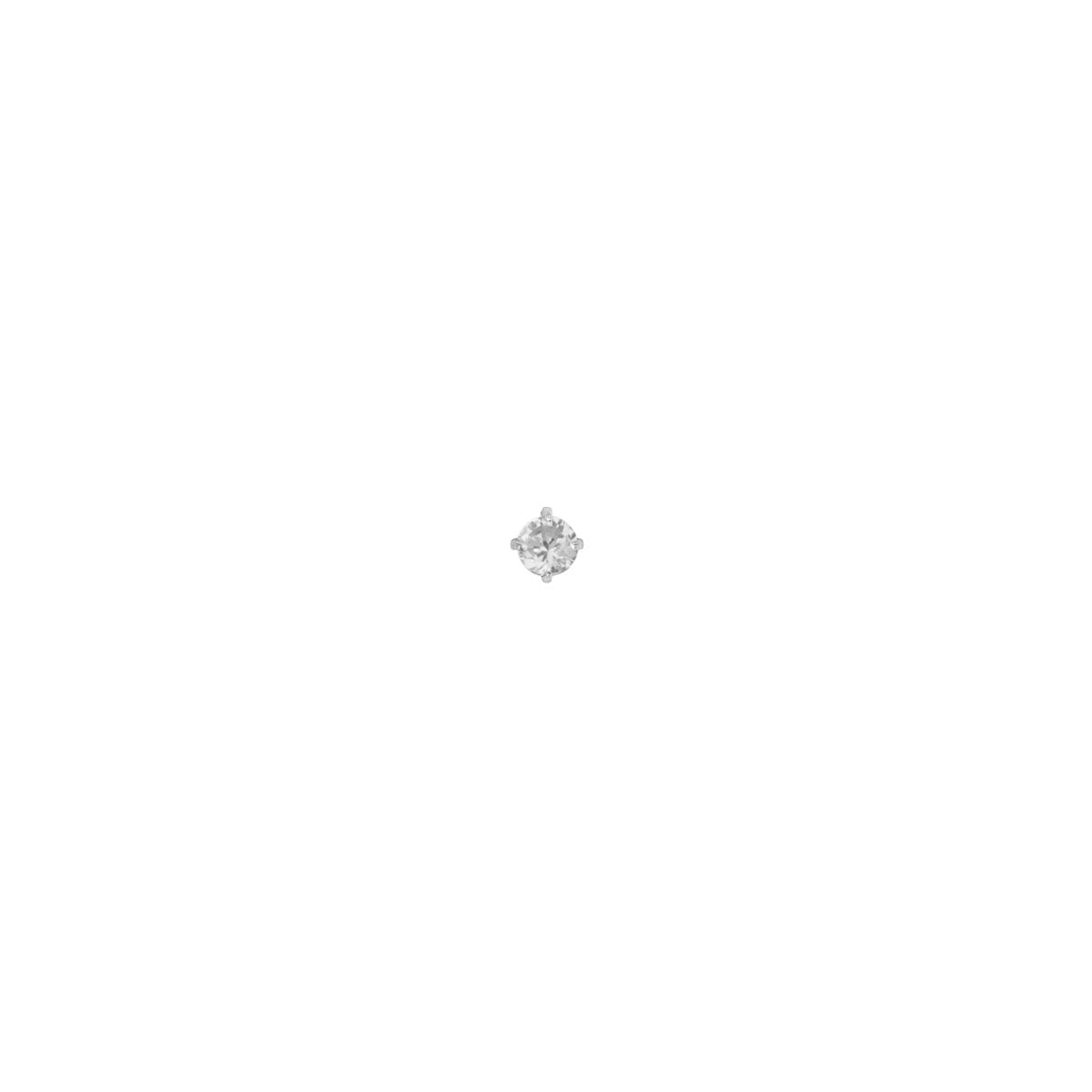 Pendiente de plata con piedra esmeralda - Alvent