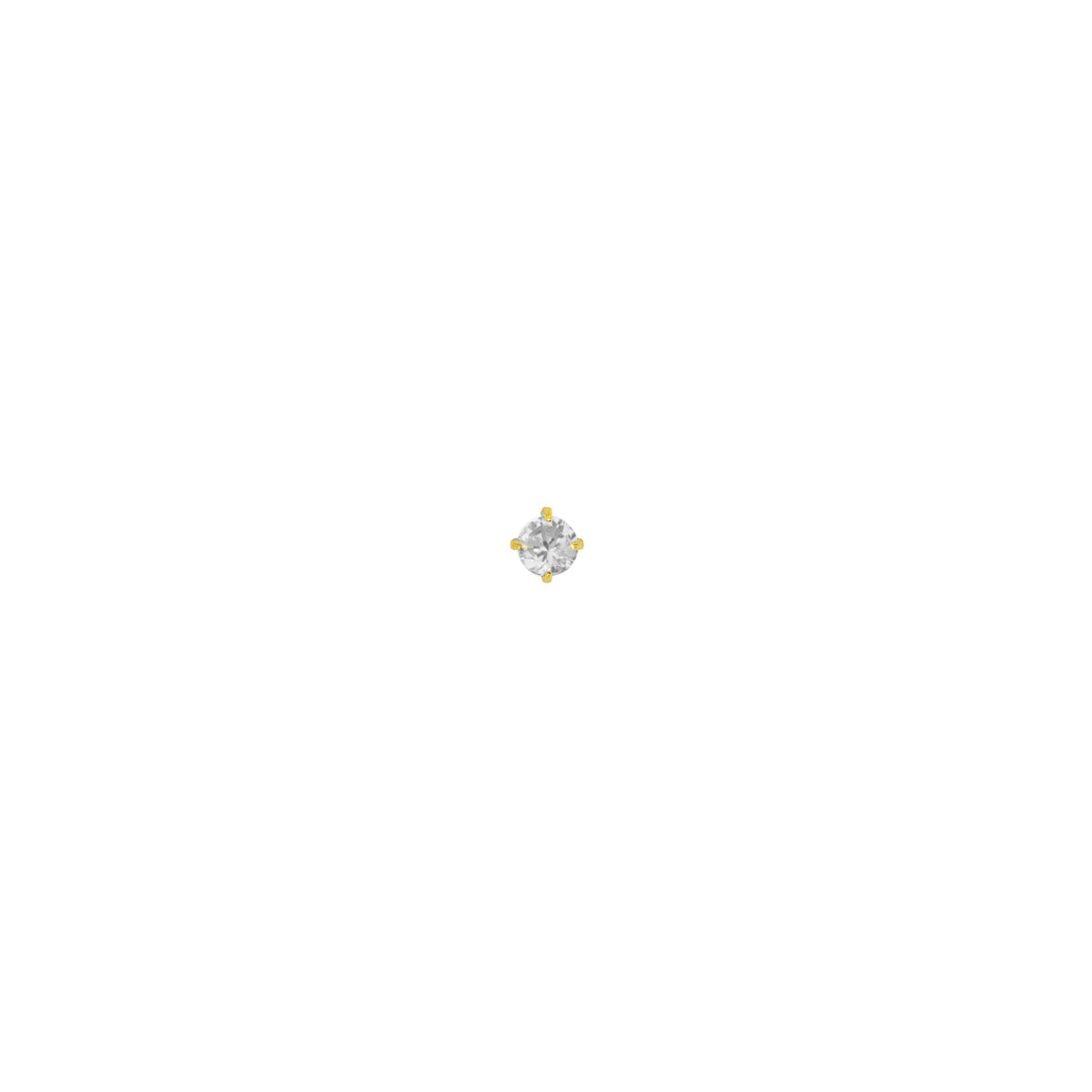 Pendiente de plata con piedra esmeralda - Alvent