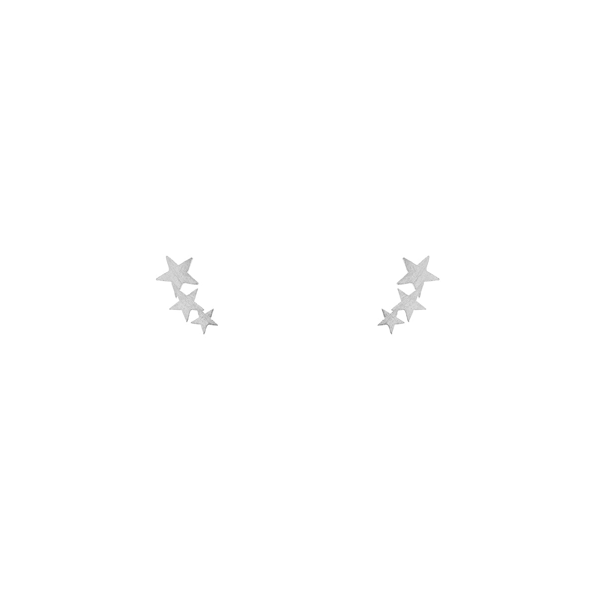 Pendientes 3 Estrellas en Acero Inoxidable · Al Vent