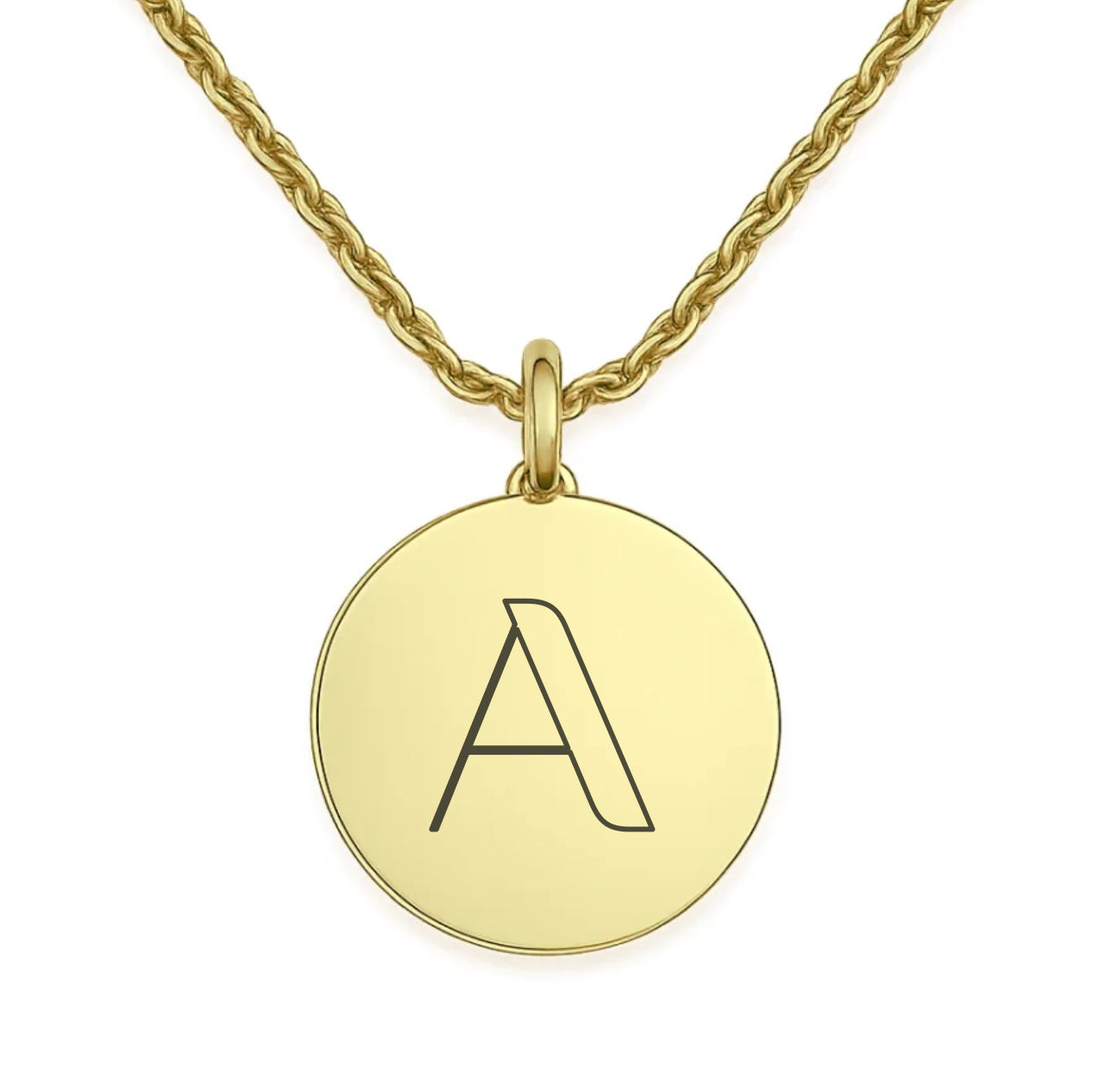Shine Initial Necklace