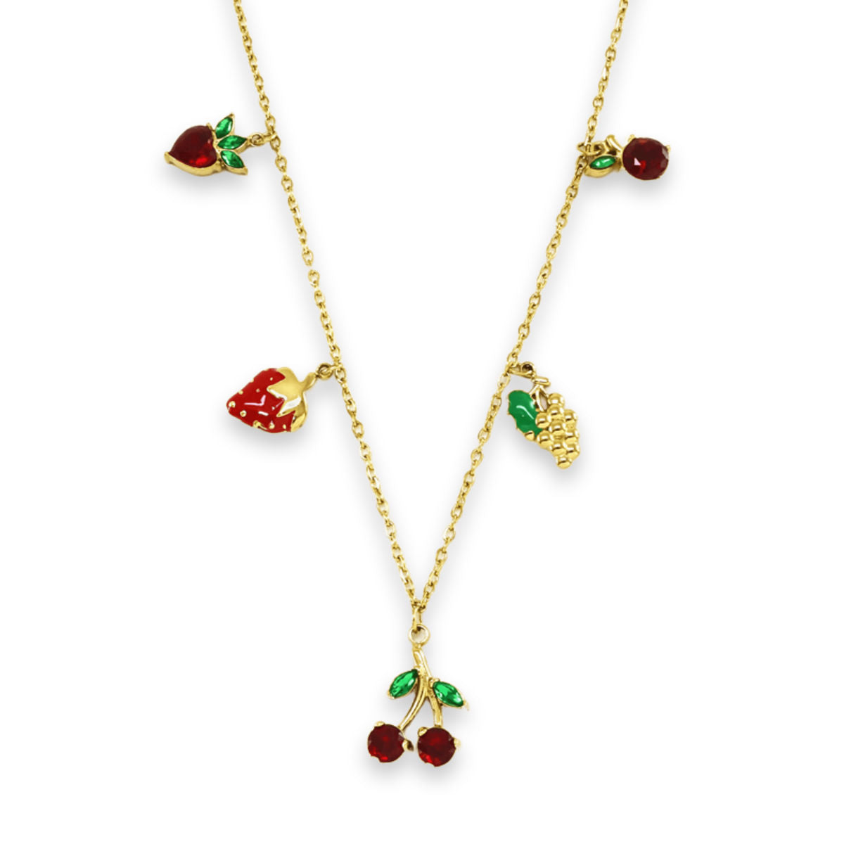 Collar Multicharm frutas