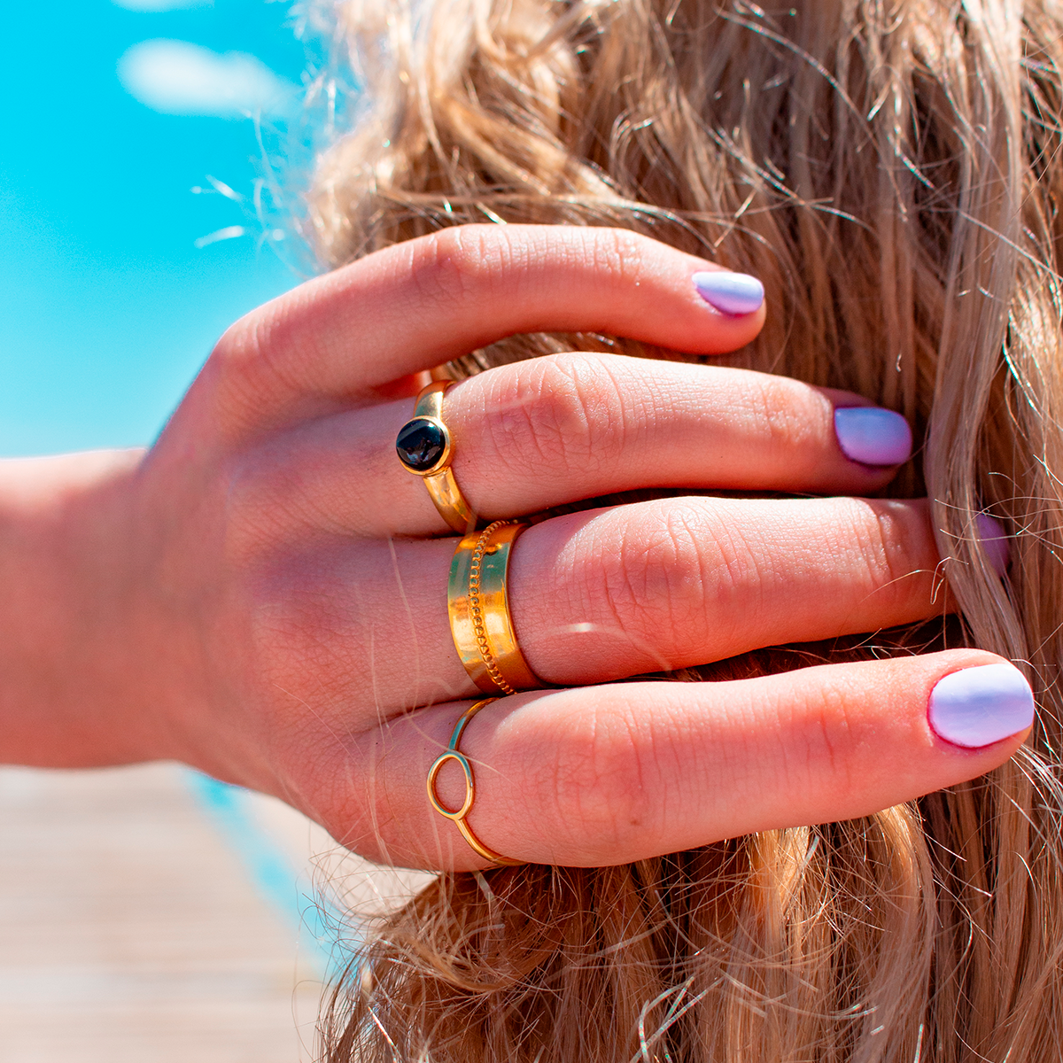 Anillo Amuleto en plata de ley - Al Vent